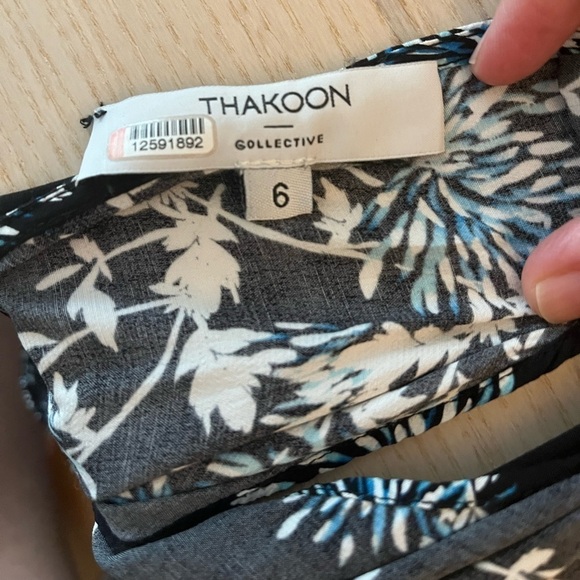 Thakoon maxi dress with high side slits and waist ties - Picture 13 of 13